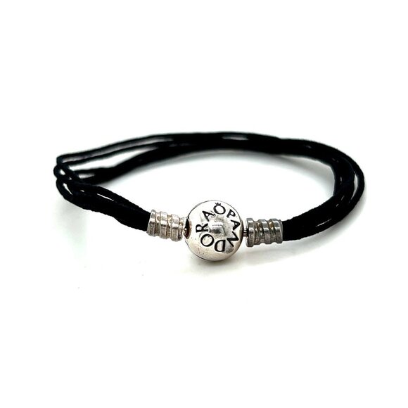 Pandora Black Multi Cord Bracelet - Picture 1 of 3